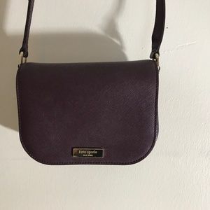 Kate spade crossbody maroon